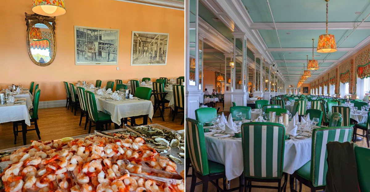 Inside the Grand Hotel Main Dining Room