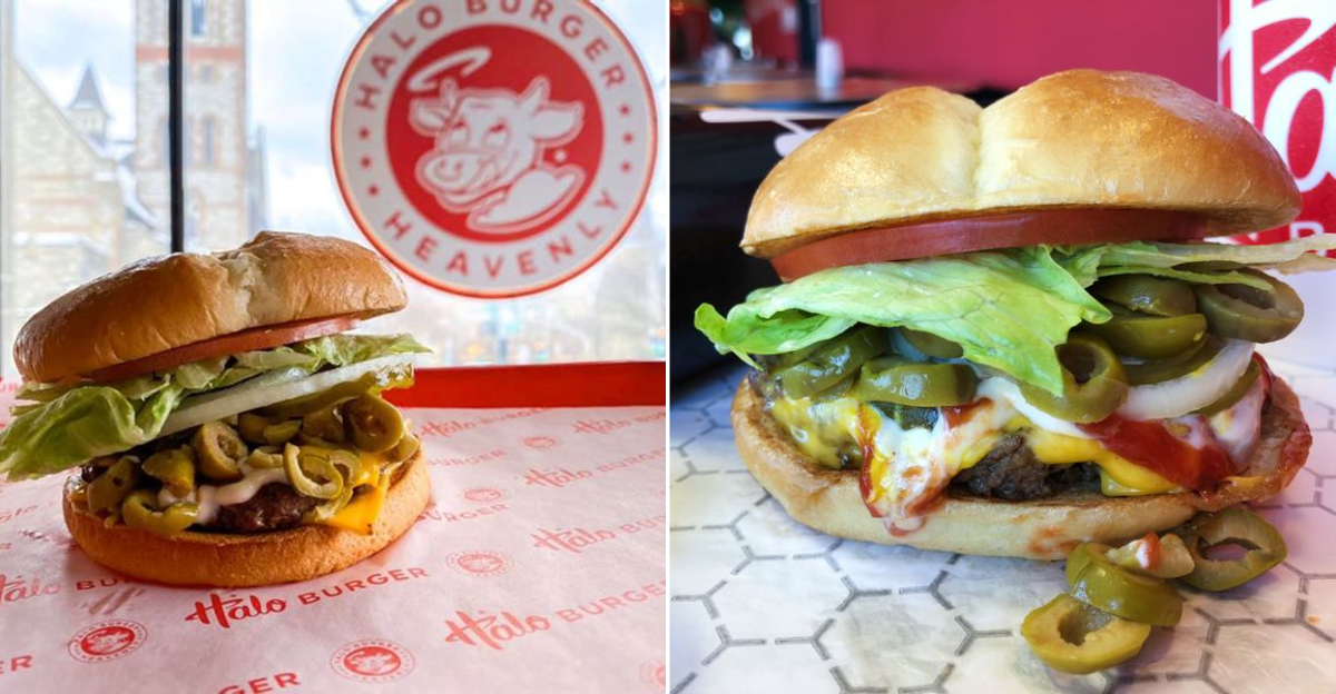 Historic Olive Burgers and Mid-Century Drive-In Nostalgia at Halo Burger in Flint