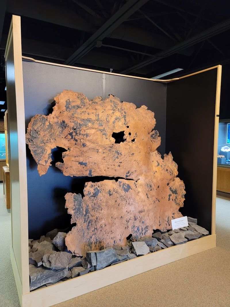 Copper Pavilion And The 17-Ton Slab