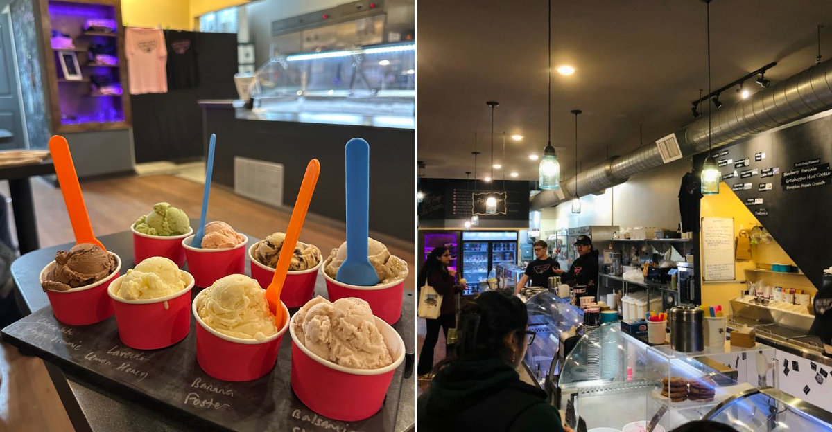 Inside The Blank Slate Creamery