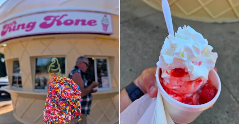 The King Kone and their ice cream