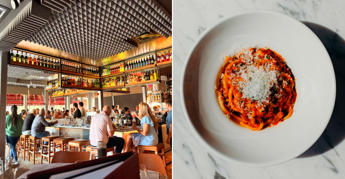 Inside SheWolf Pastificio & Bar