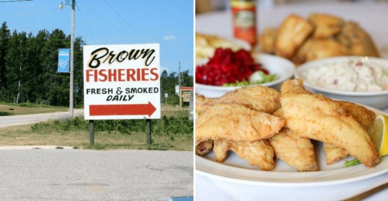 This Michigan Lakeside Diner Serves Fried Fish So Good, Anglers Swear It Beats Their Own Catch