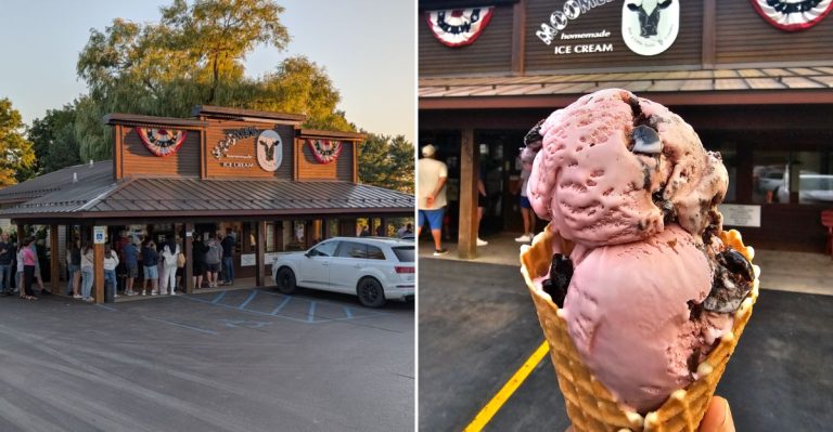 This Michigan Lakeside Ice Cream Shop Serves Scoops Even In Freezing Temps And Regulars Love The Tradition