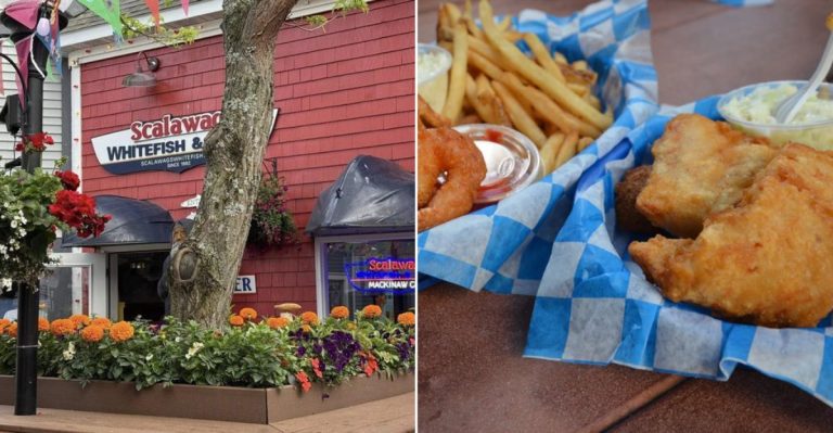 This Michigan Lakeside Shack Serves Whitefish Baskets Locals Say Are The Best In The Midwest