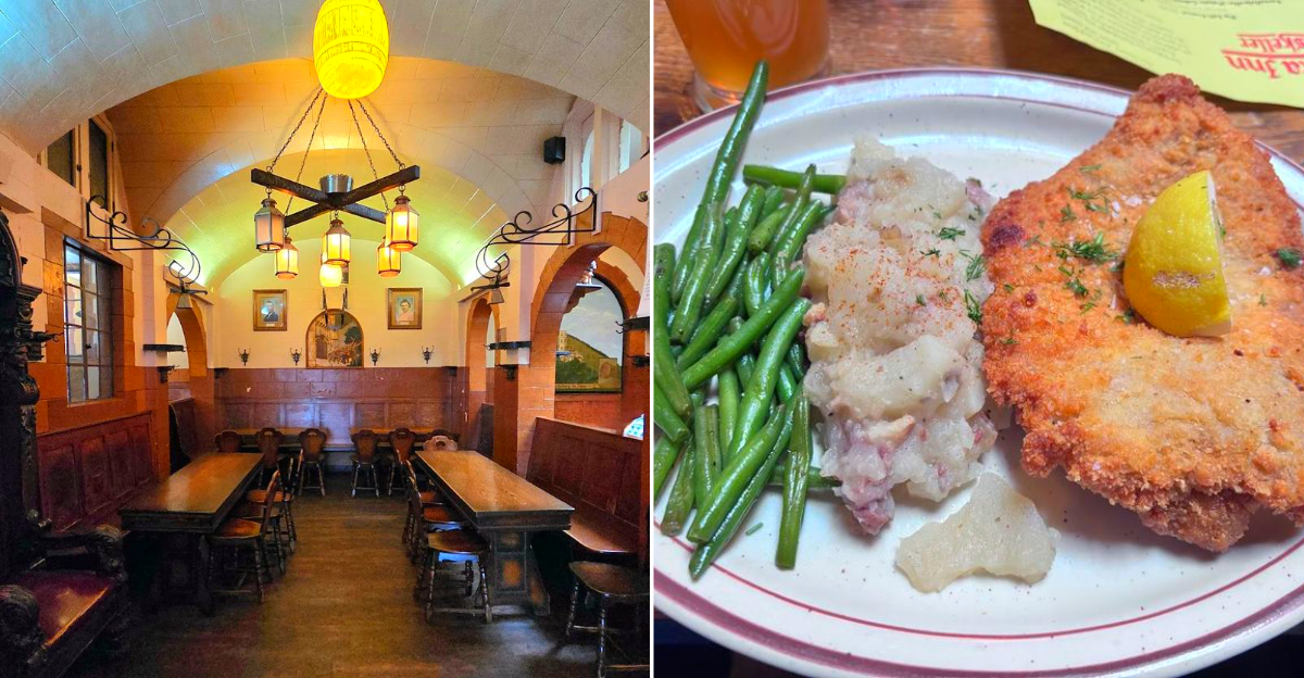 Inside the historic Dakota Inn Rathskeller