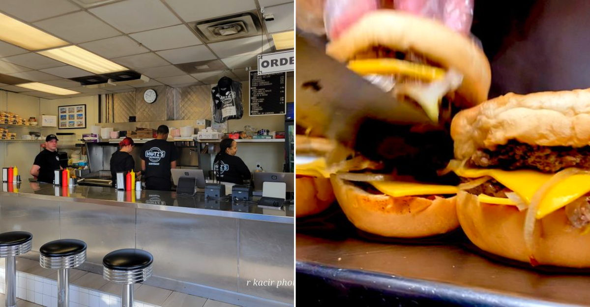 Inside Motz’s Burgers and their burgers