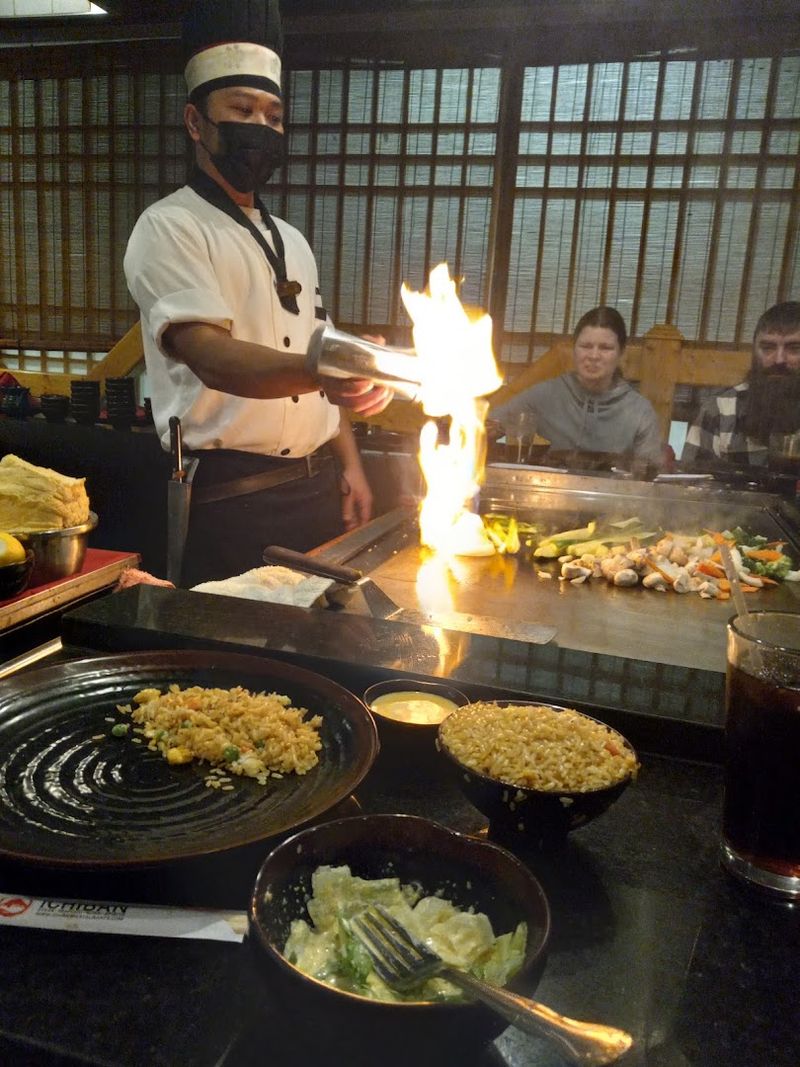 Choose the Hibachi Seat For Sizzle And Teriyaki