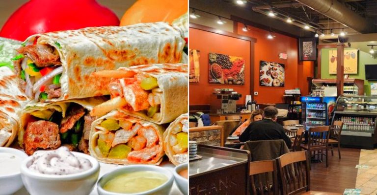 Inside Mezza Mediterranean Grille