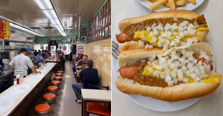 Lafayette Coney Island and their hot dogs