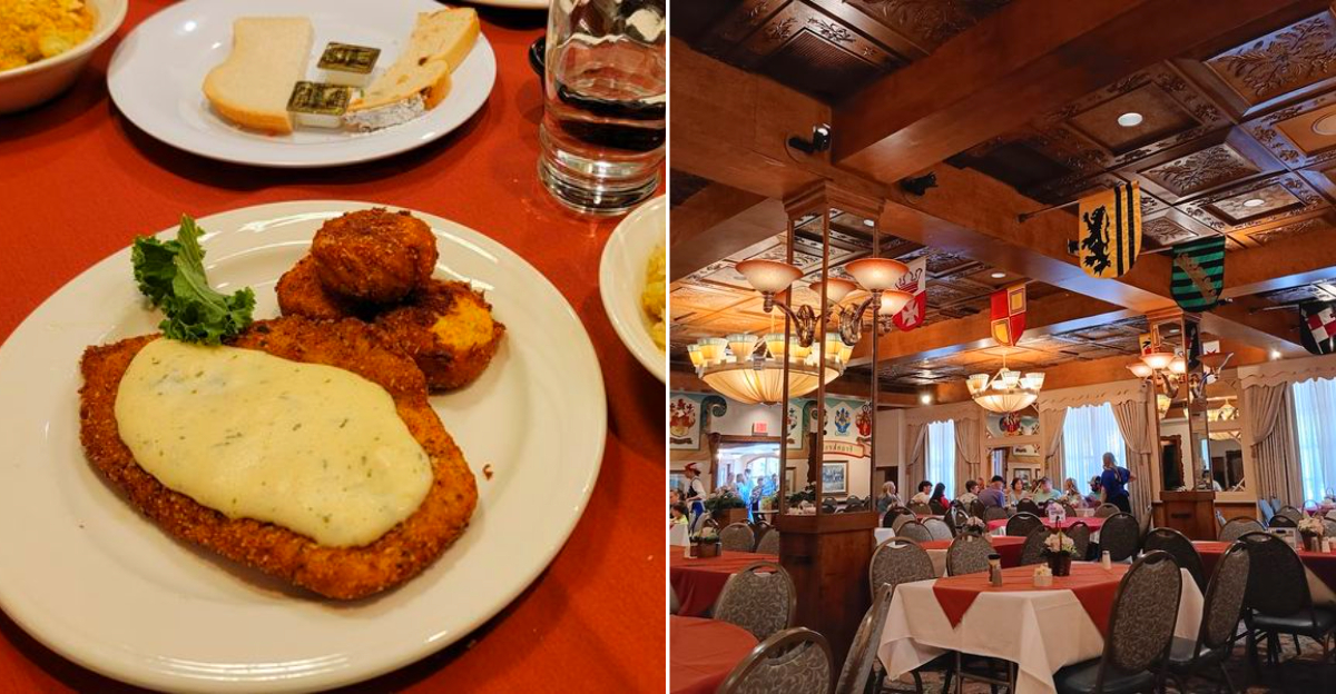 Reaching the Bavarian Inn Restaurant