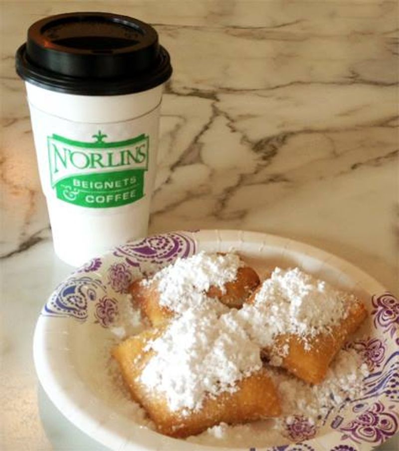 Powdered Sugar Beignets, Made Fresh