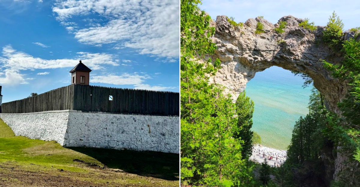 Details of Mackinac Island State Park