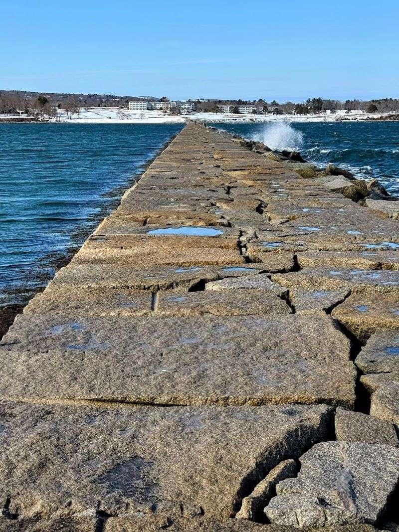 A Mile Of Granite Into The Sea