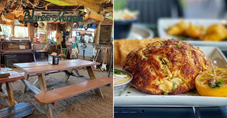 This Mississippi Coastal Café Serves Crab Cakes That Locals Say Are The State’s Hidden Treasure