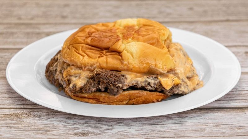 The Aggressive Double Smash Burger