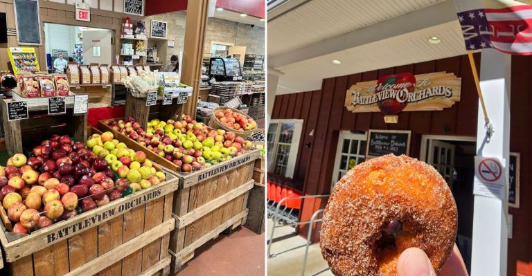 This New Jersey Farm Stand Turns Peach Season Into A Garden State Road Trip