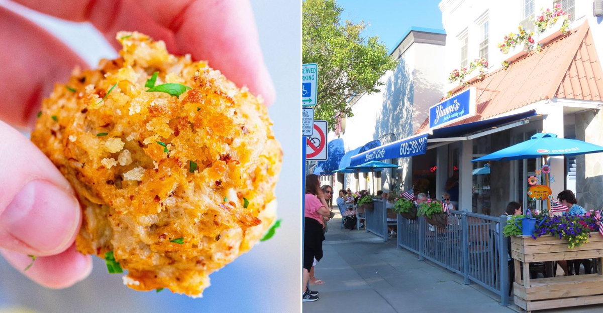 This New Jersey Boardwalk Café Serves Crab Cakes Locals Swear Rival Maryland’s Finest