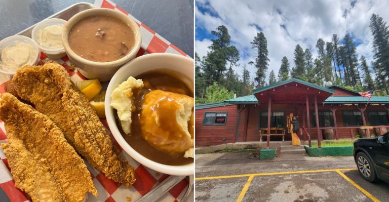 A Generous Plate of Golden, Crispy Fried Fish Served with Classic Tartar Sauce and Sides at a Popular New Mexico Diner Where the Friday Fish Fry is a Beloved Weekly Tradition