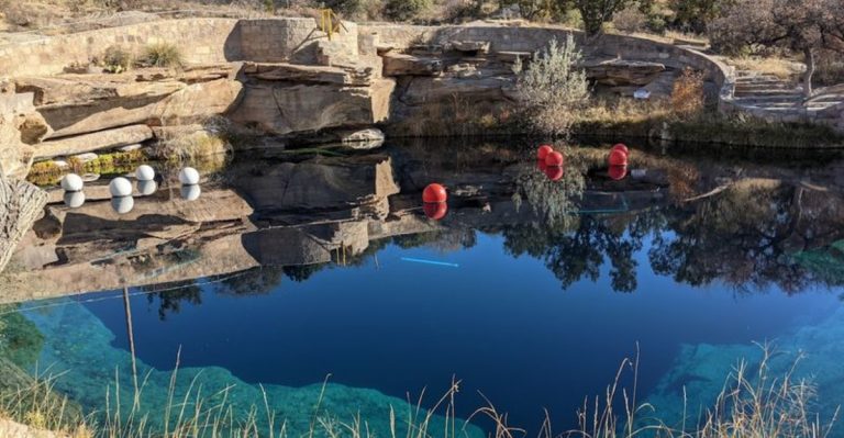 This New Mexico Swimming Hole Looks Too Blue To Be Sitting Beside Route 66