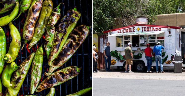 At This New Mexico Taco Truck, Green Chile Tacos Are So Legendary They Sell Out Nightly