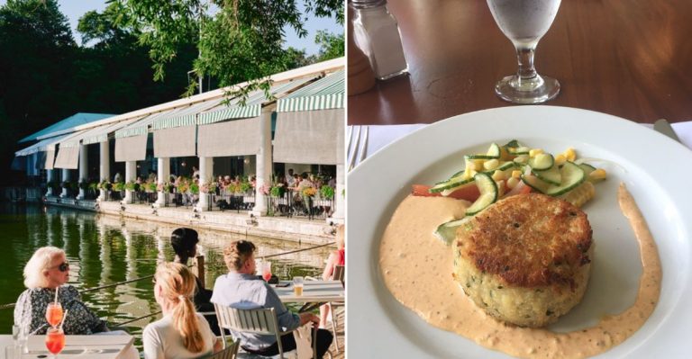 This New York Waterfront Bistro Serves Crab Cakes Locals Swear Are Every Bit As Good As Maryland’s