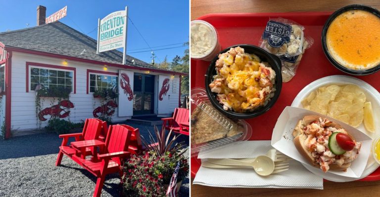 This No-Frills Oceanside Stop May Serve Maine’s Most Memorable Lobster Roll
