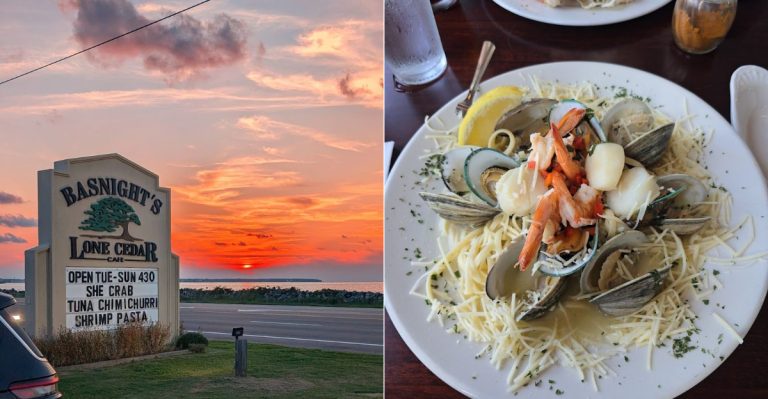 This North Carolina Coastal Drive Is Packed With Seafood Stops You’ll Dream About Later