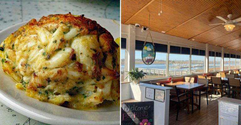 This North Carolina Dockside Grill Serves Crab Cakes Locals Say Beat The Bay’s