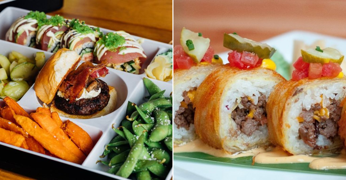 The Sushi Burger At This Old-School Restaurant In Virginia Is Out-Of-This-World Delicious