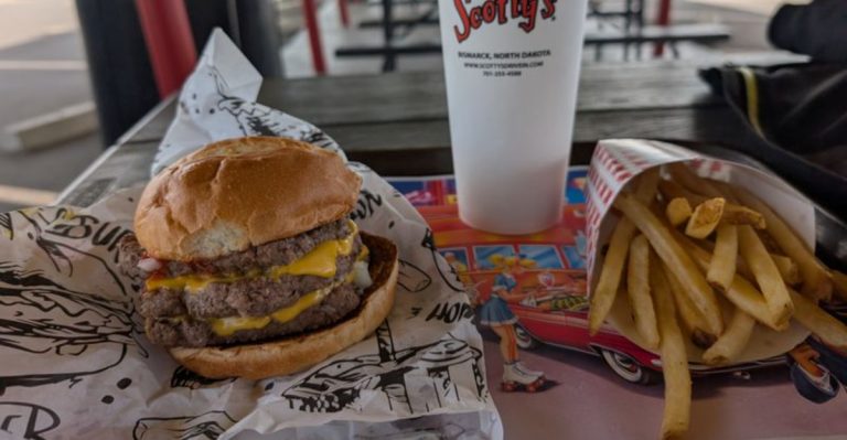 This North Dakota Burger Stand’s Double Cheeseburger Outsells Everything Else On The Menu