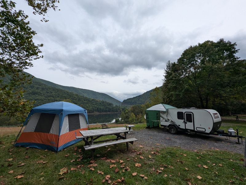Two Distinct Campgrounds for Different Experiences