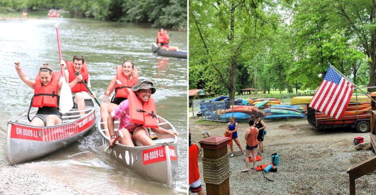 This Ohio Canoe Livery Is Where Summer Weekends Go To Cool Off