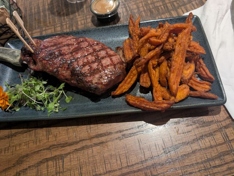 Steaks Cooked on the Big Green Egg