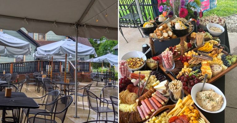 This Ohio Patio Cafe Makes A Slow May Lunch Feel Like The Right Move