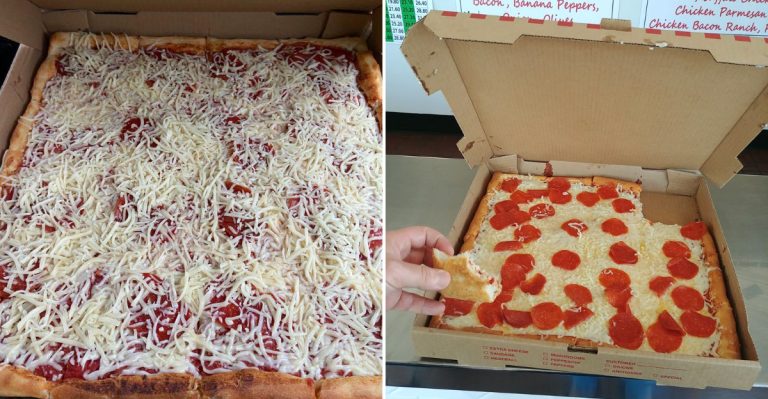 This Ohio Pizza Place Looks Ordinary Until You Try The Signature Square Slice