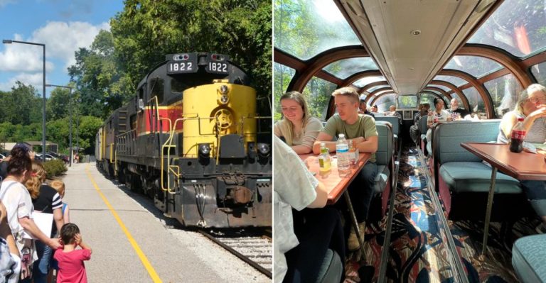 This Ohio Train Ride Comes With River Views, Old-School Charm, And Serious Calm