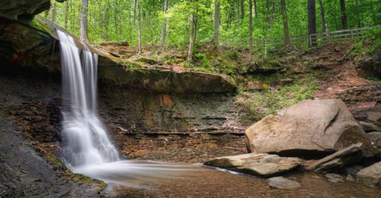 This Ohio Waterfall Route Leads You To Seven Scenic Falls That Truly Impress