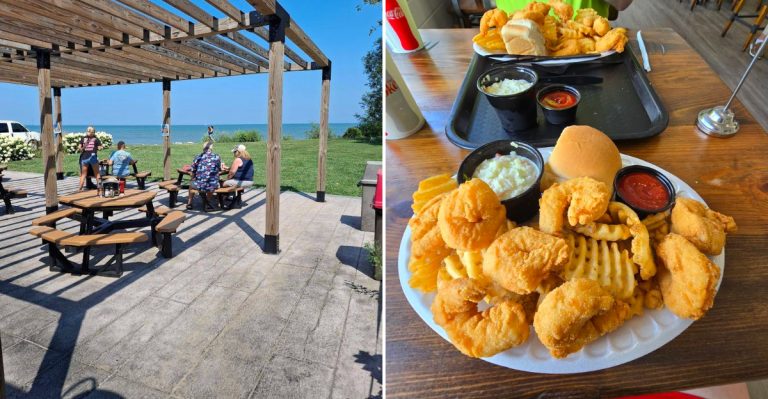This Ohio Waterfront Restaurant Serves Huge Portions Of Unforgettable Seafood