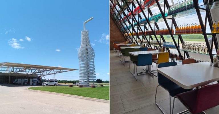 This Oklahoma Route 66 Stop Has A Giant Soda Bottle And Hundreds Of Fizzy Flavors