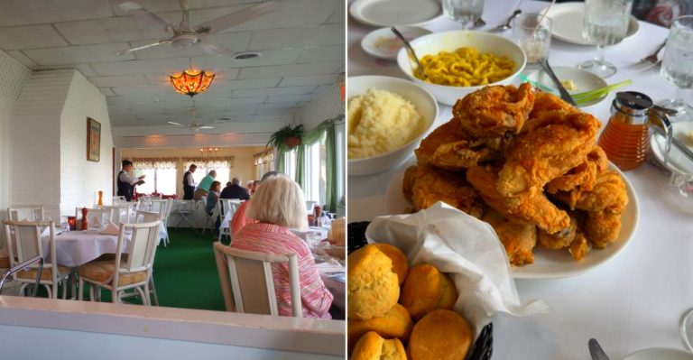 Inside the glorious Dam Site Inn