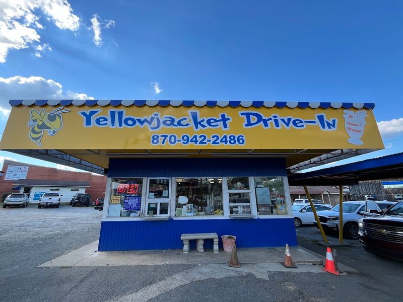 Roadside Landmark With Retro Walk-Up Charm