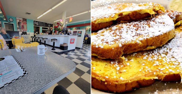 This Old-Timey Diner In Washington Serves French Toast Worth Waking Up For