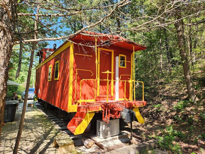 A Train Caboose Turned Into A Cozy Overnight Escape