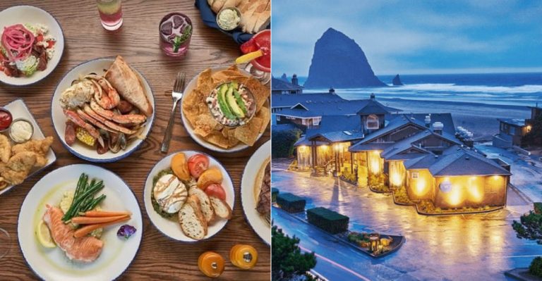 This Oregon Coast Restaurant Serves Views As Majestic As Its Seafood Platters