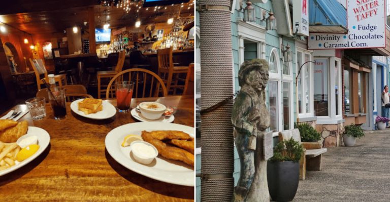 This Oregon Coastal Grill Serves An All-You-Can-Eat Chowder And Seafood Spread Locals Swear By