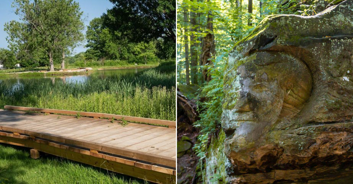 The Otherworldly Trail In Ohio Where You’ll Find Wonderfully Bizarre Sculptures