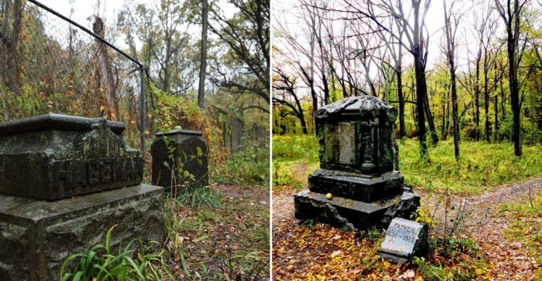 This Overgrown Illinois Cemetery Has Built A Reputation So Eerie As One Of America’s Most Haunted Places
