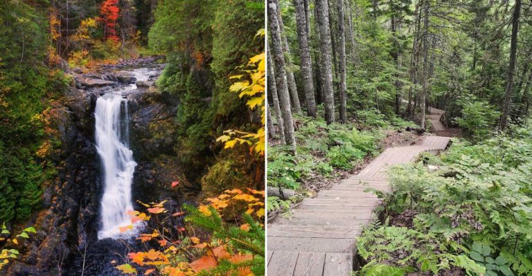 This Peaceful Maine Hike Leads To One Of The State’s Most Impressive Waterfalls