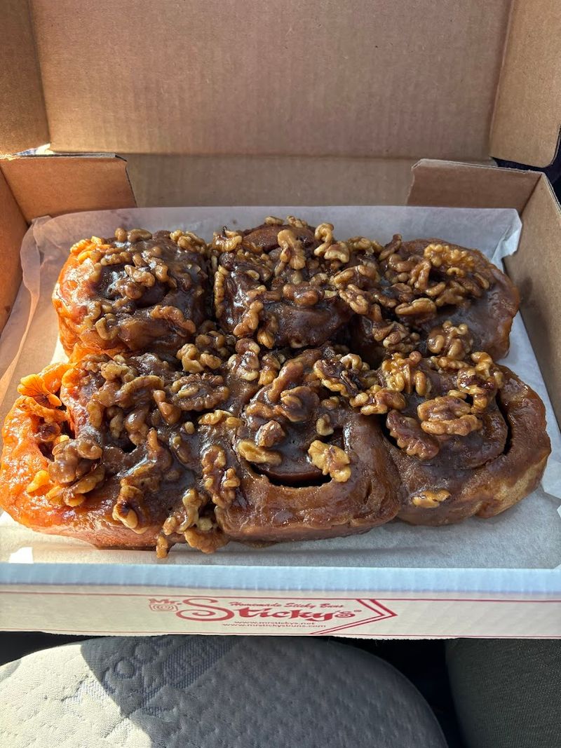 The Sticky Buns Are Baked Fresh Starting At 3 AM Every Single Day
